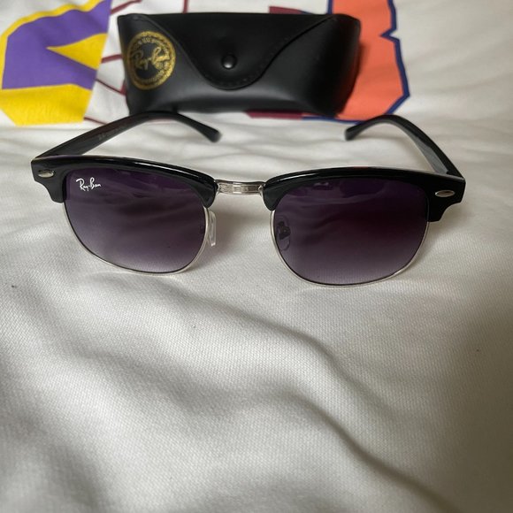 Ray-Ban Black Clubmaster Classic Sunglasses